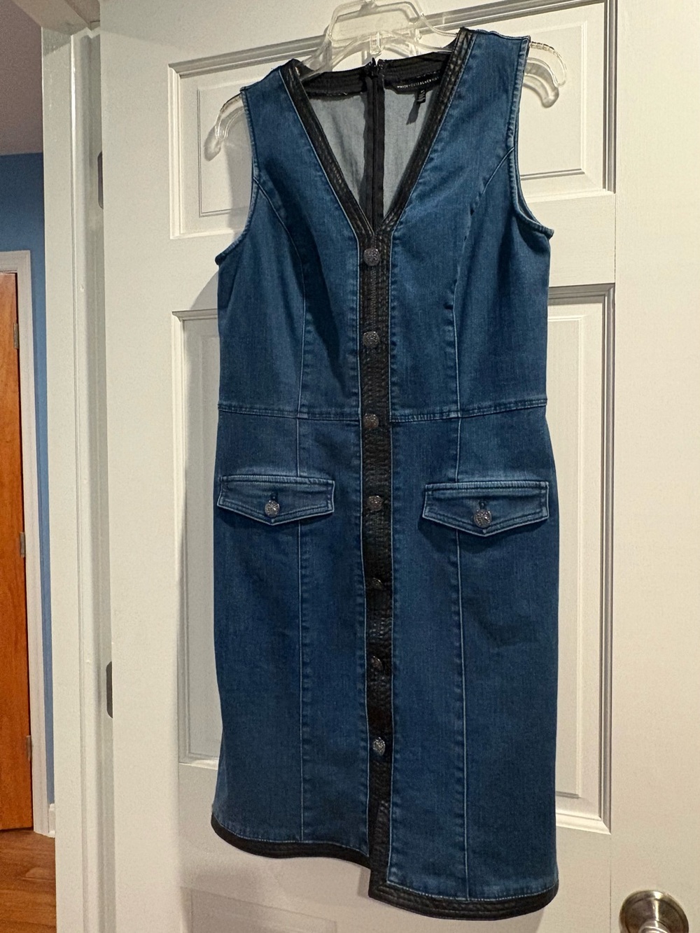 White House Black Market denim dress